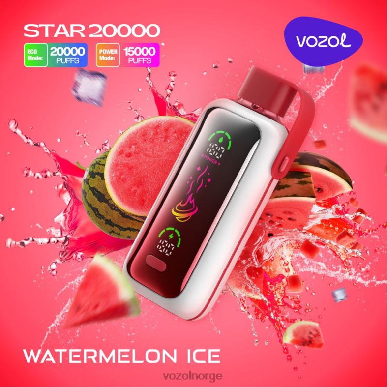 Vozol Norge - VOZOL STAR 20 000 vannmelon is 224443
