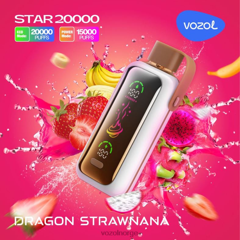 Vozol Vape Sale - VOZOL STAR 20 000 drage strawnana 224448