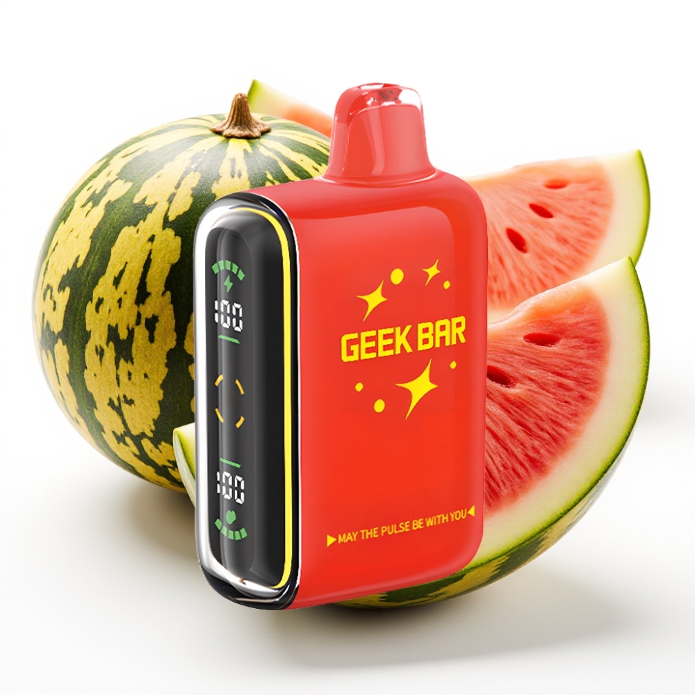GEEK BAR Pulse 15000 Puffs 16ML 5% Nikotin Justerbar Luftstrøm 650 mAh USB-C