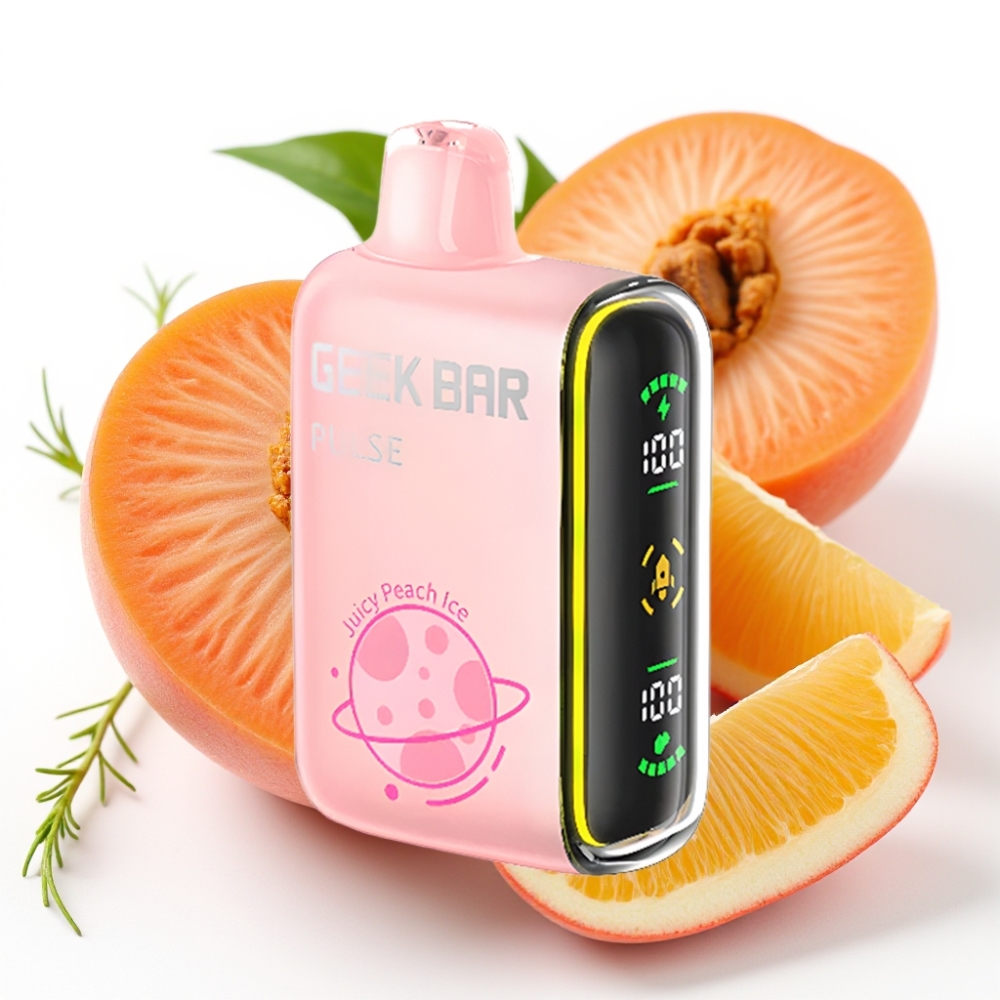 GEEK BAR Pulse 15000 Puffs Planet Edition 16ML væske 5% nikotin 650 mAh USB-C justerbar luftstrøm