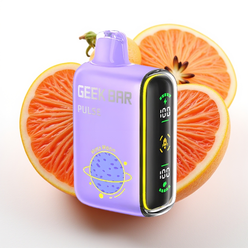 GEEK BAR Pulse 15000 Puffs Planet Edition 16ML væske 5% nikotin 650 mAh USB-C justerbar luftstrøm