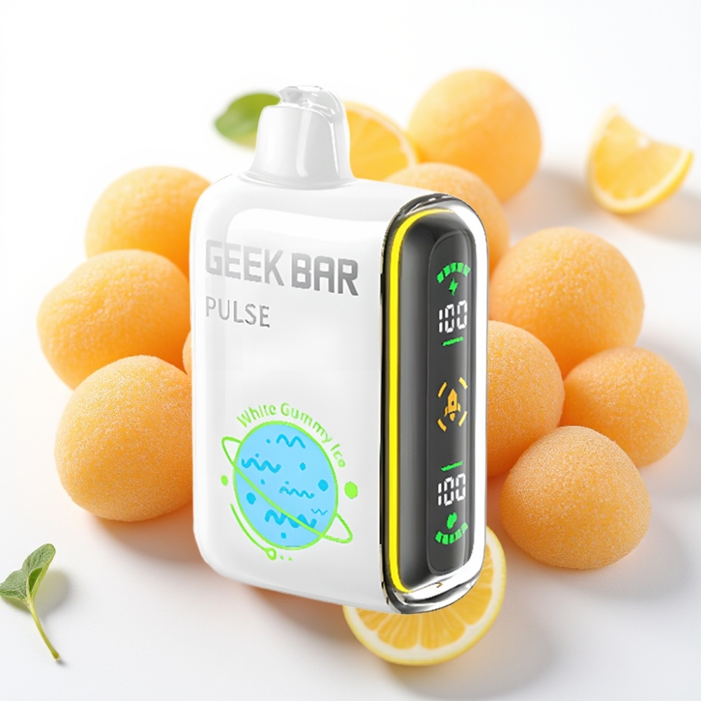 GEEK BAR Pulse 15000 Puffs Planet Edition 16ML væske 5% nikotin 650 mAh USB-C justerbar luftstrøm