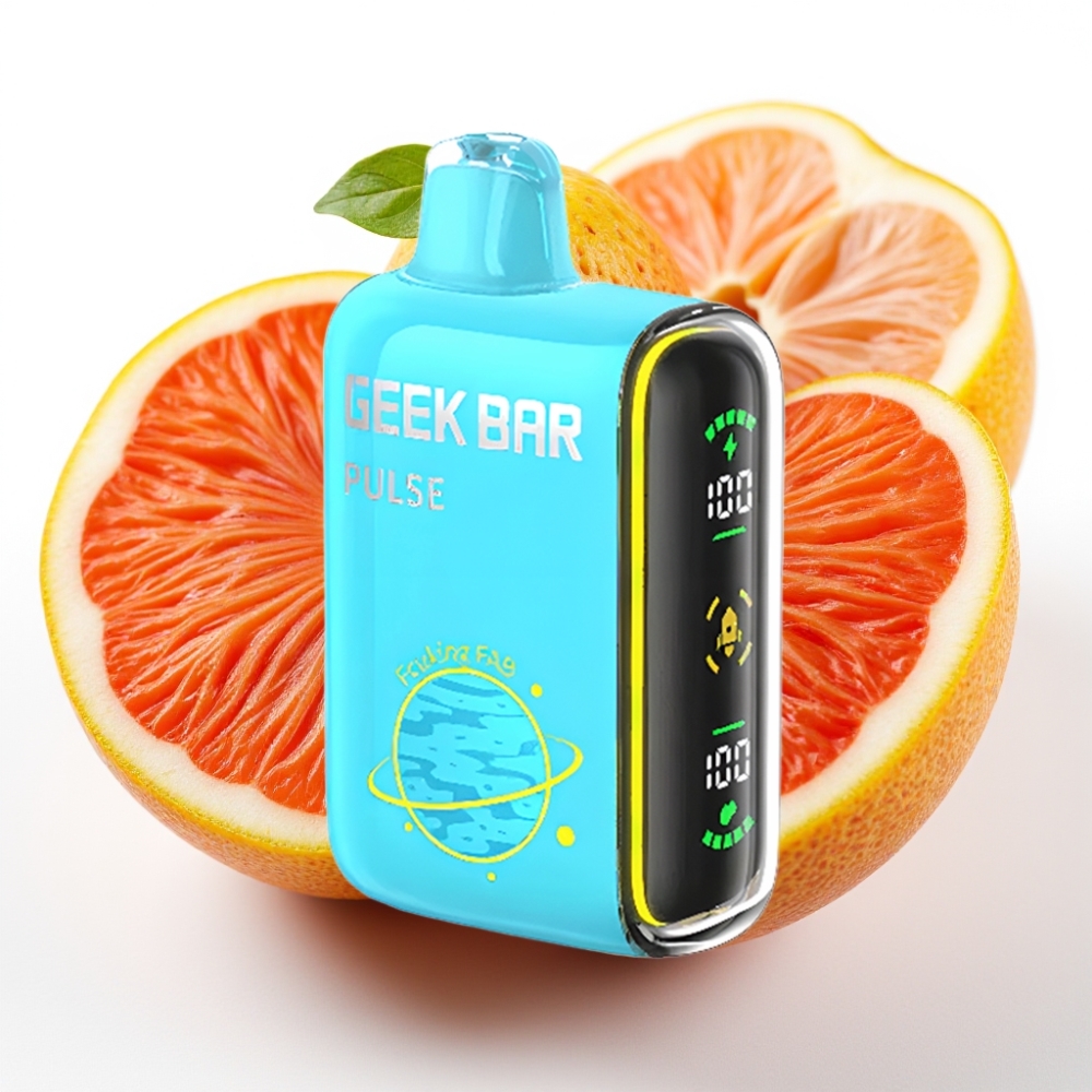 GEEK BAR Pulse 15000 Puffs Planet Edition 16ML væske 5% nikotin 650 mAh USB-C justerbar luftstrøm