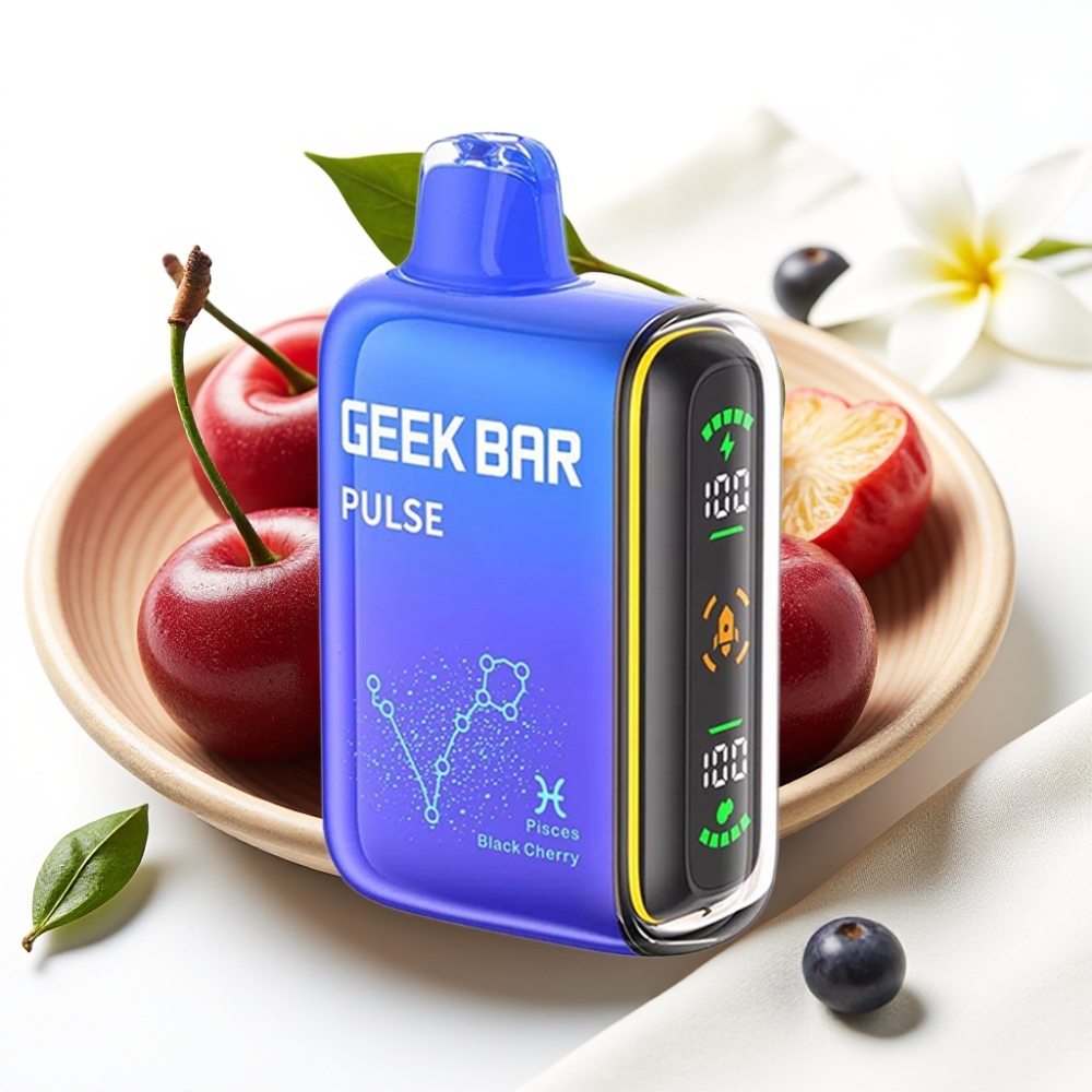 GEEK BAR Pulse 15000 Puffs Zodiac Edition, 16ML e-væske, 5% nikotin, justerbar luftstrøm, 650 mAh batteri, USB Type-C