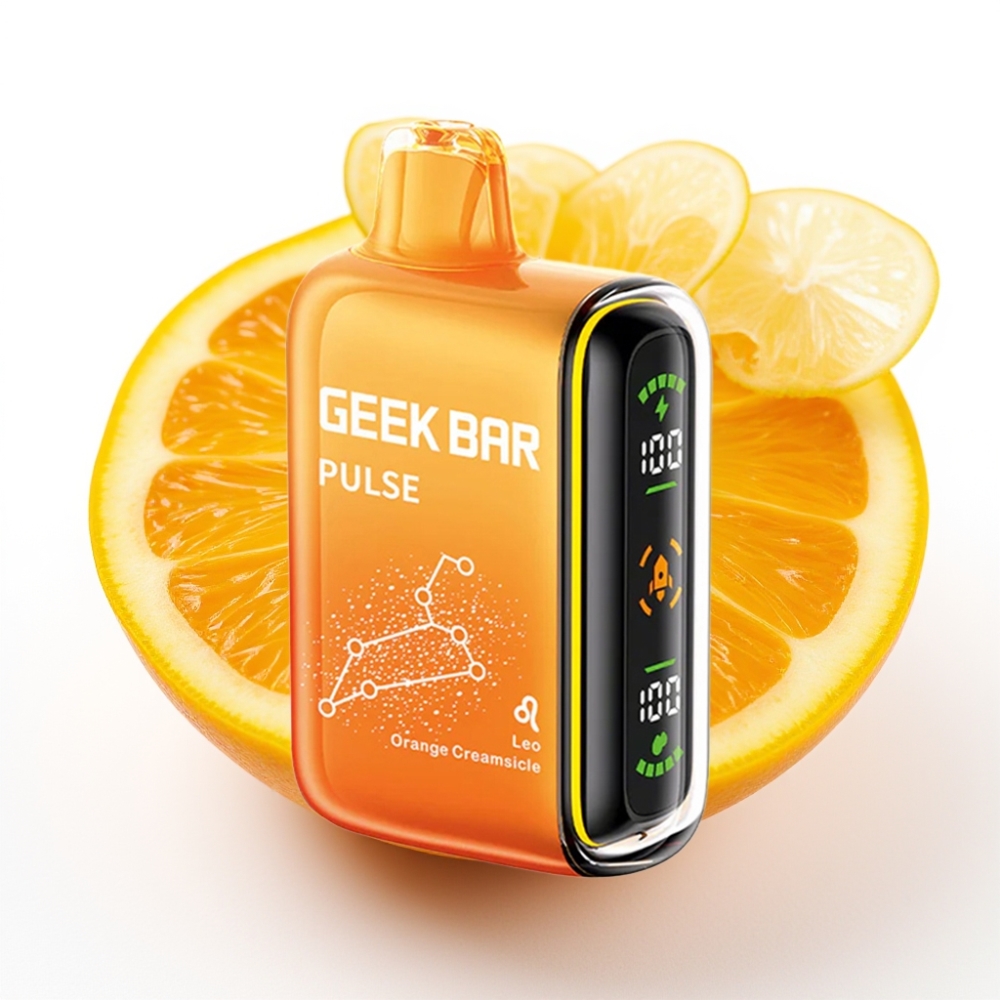 GEEK BAR Pulse 15000 Puffs Zodiac Edition, 16ML e-væske, 5% nikotin, justerbar luftstrøm, 650 mAh batteri, USB Type-C