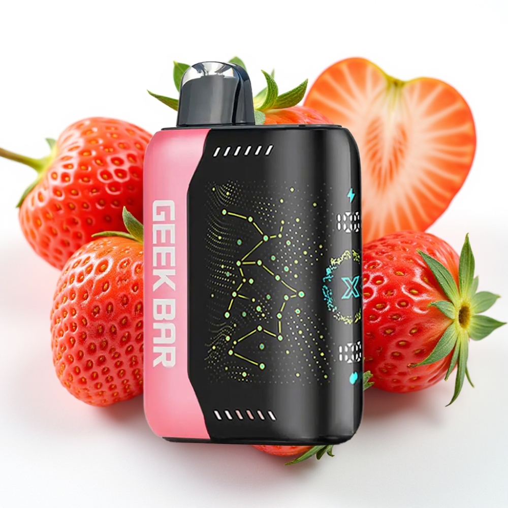 Geek Bar Pulse X 25000 Puffs inntil 25000 puffs, 18mL e-væske, 0-5% nikotin