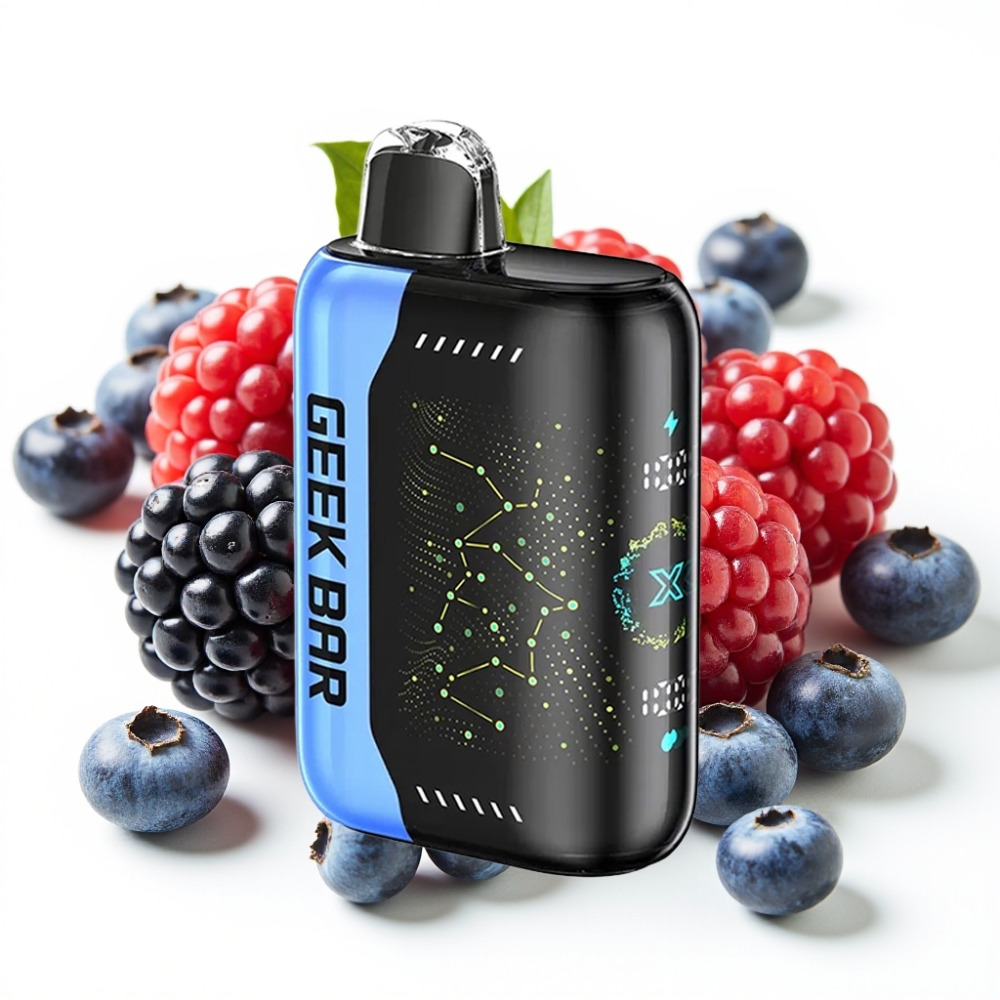 Geek Bar Pulse X 25000 Puffs inntil 25000 puffs, 18mL e-væske, 0-5% nikotin