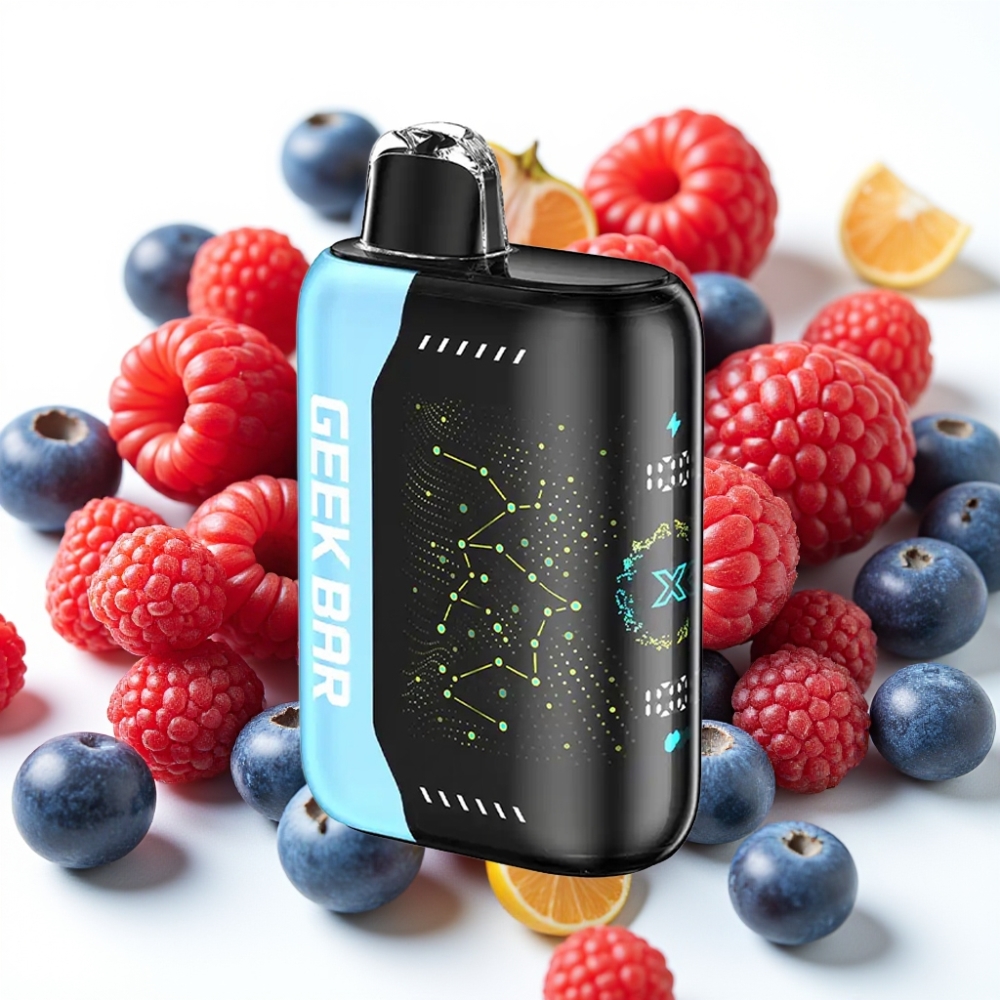Geek Bar Pulse X 25000 Puffs inntil 25000 puffs, 18mL e-væske, 0-5% nikotin