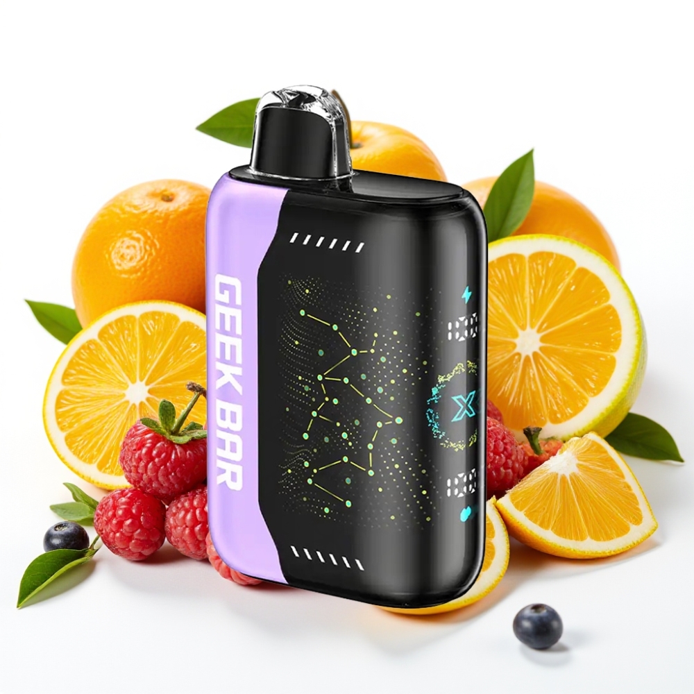 Geek Bar Pulse X 25000 Puffs inntil 25000 puffs, 18mL e-væske, 0-5% nikotin
