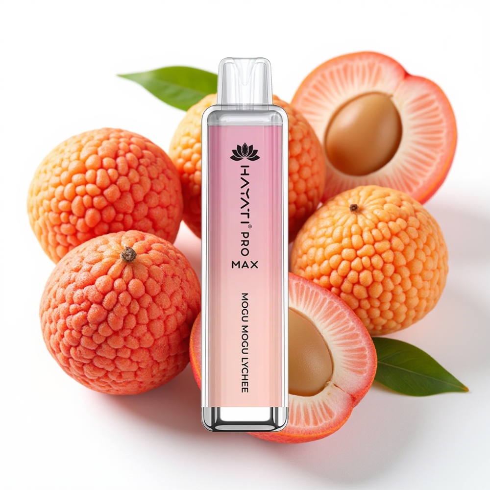 Hayati Pro Max 4000 Puffs Engangsvaper – 2%/5% Nikotin, 1400mAh, Lades, Lysikk