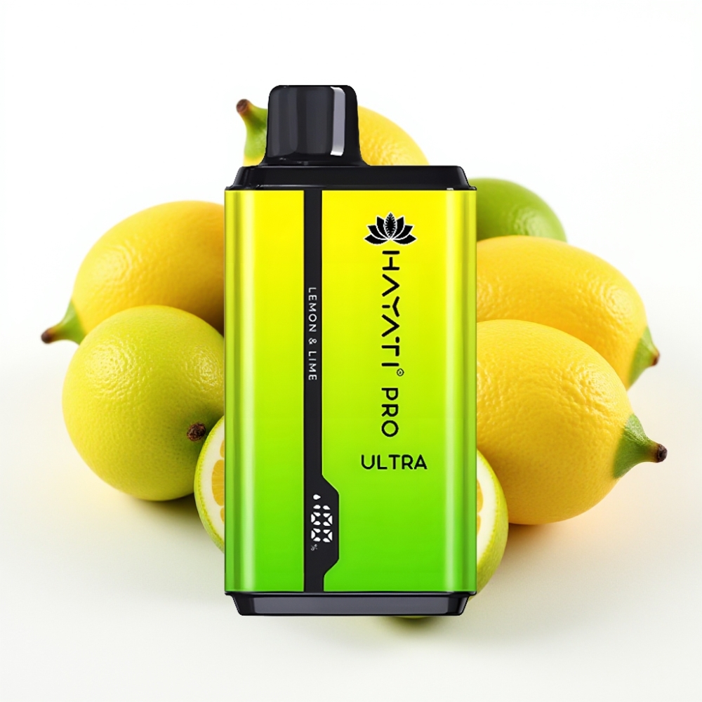 Hayati Pro Ultra 15000 Puffs Sitron & Lime 850mAh 2×12ml 2% 49 smaker